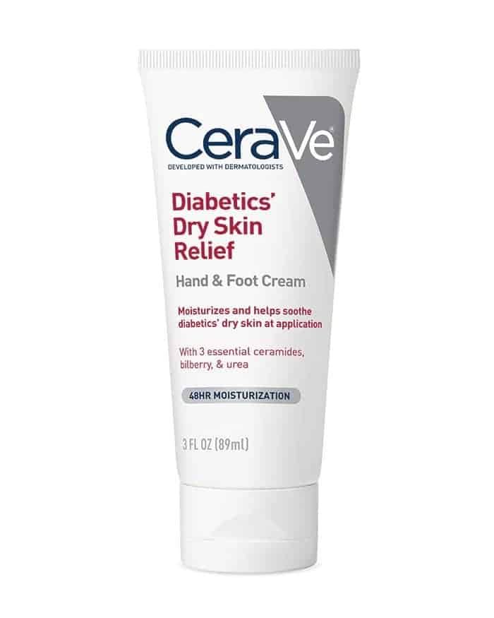 Cerave diabetic foot cream dry skin