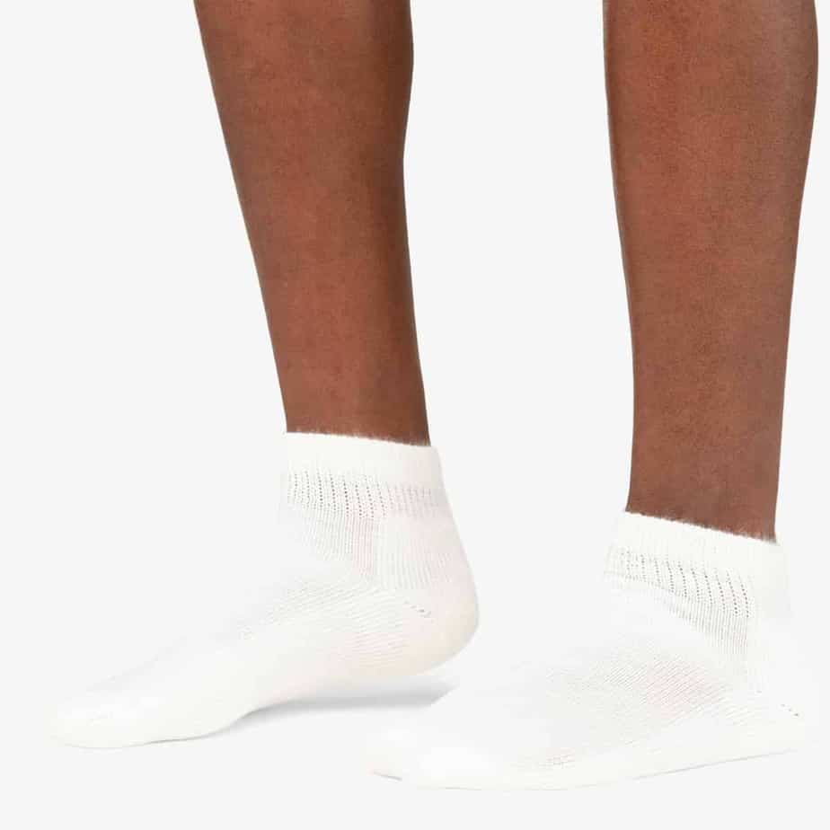 Thorlos diabetic socks ankle white men