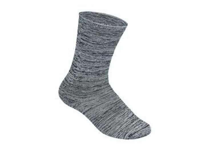 Orthofeet casual dress diabetic socks grey