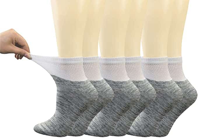 Yomandamor bamboo diabetic socks for women