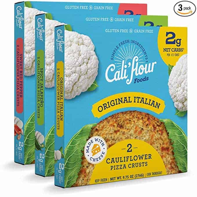 Califlour cauliflower pizza crusts