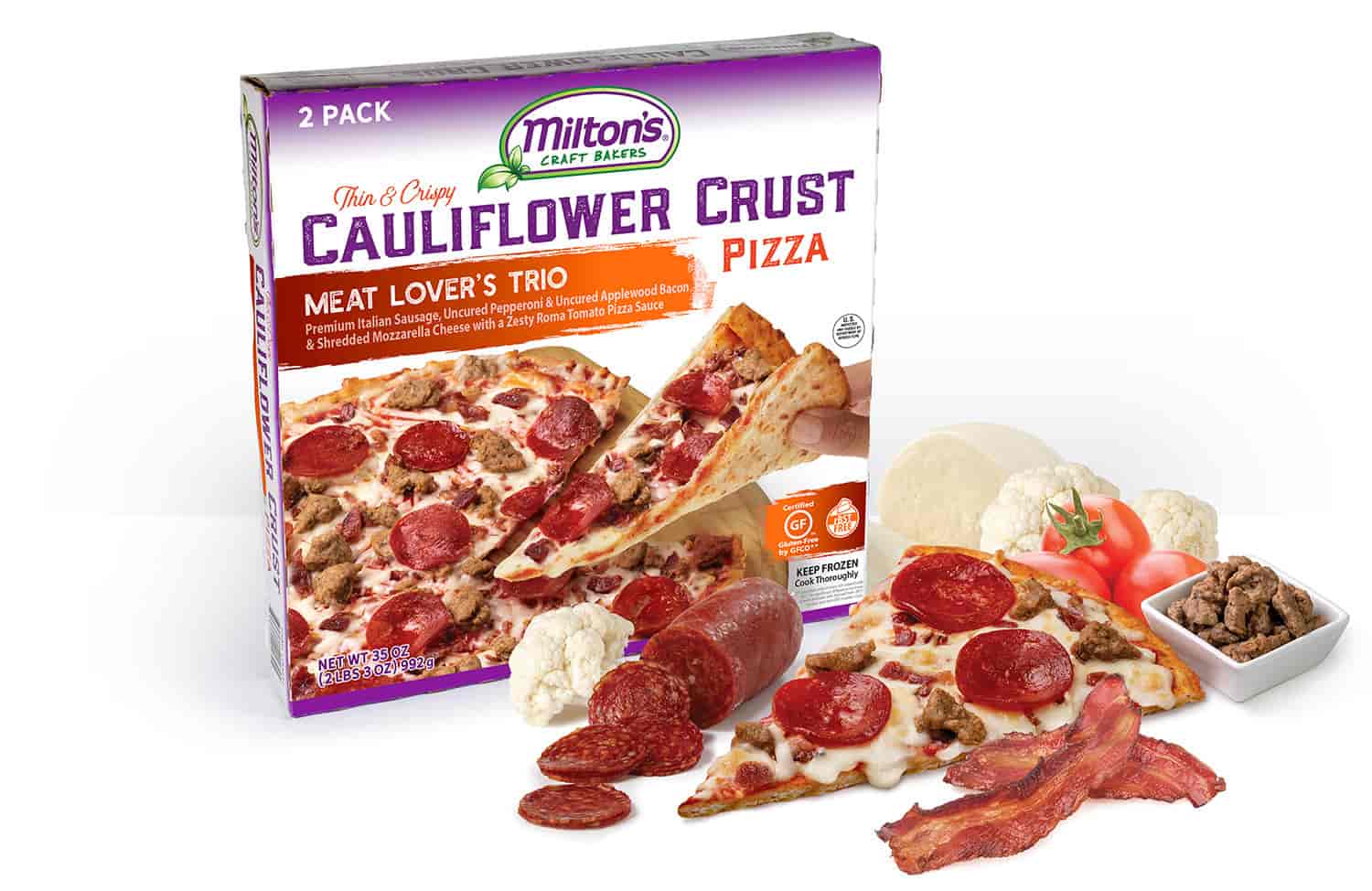 Costco Cauliflower pizza crust