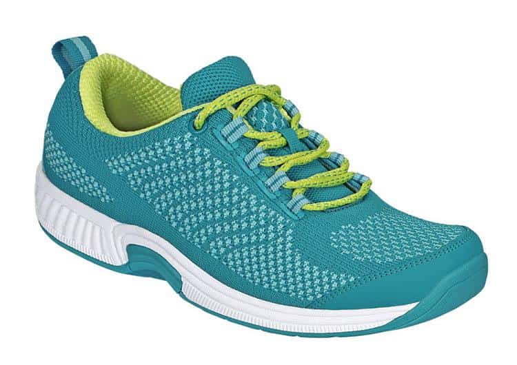 Orthofeet Coral Stretch Knit diabetic sneakers for women