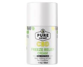 Pure Hemp CBD freeze cream 1000 mg perfect for neuropathy