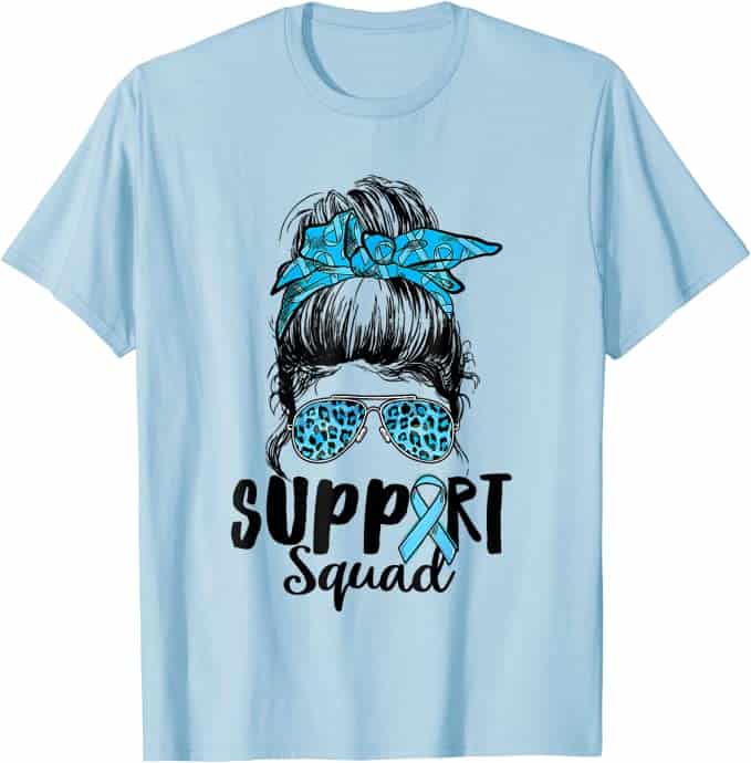 Support squad diabetes awareness shirt