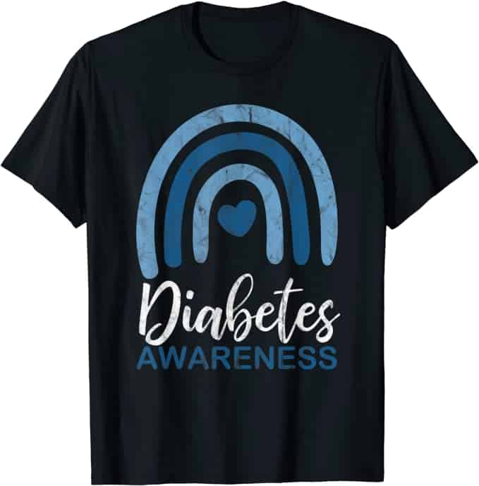 Diabetes Awareness Blue Shirt