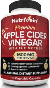 Nutrivein apple cider vinegar capsules