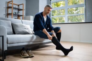 Compression socks for peripheral neuropathy