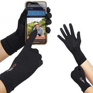 Copper compression gloves for neuropathy